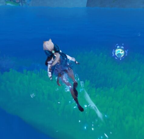 【原神】水面からトビウオみたいに飛ぶ方法ってゲーム内で説明あったか？