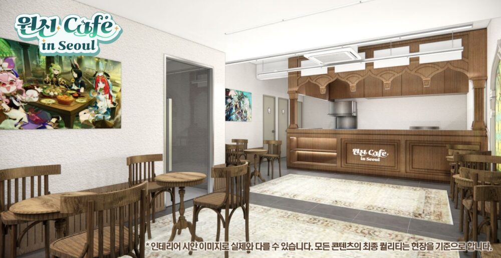 【原神】原神カフェが韓国ソウルにオープン！まさかの常設ってマジ？